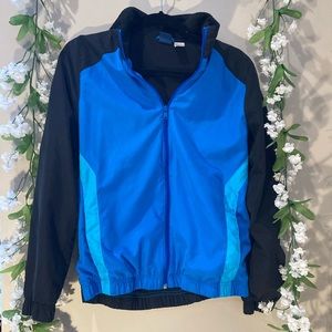 3/$15 Reebok Blue Zip-Up Jacket S